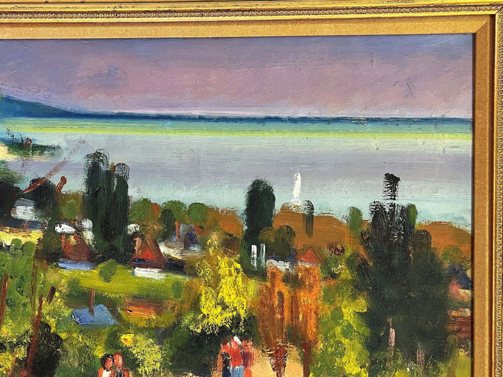 Signed Original Oil on Hardboard by Hungarian Artist, Ferenc Door (1918-2015) Titled 'Early Fall' - 3