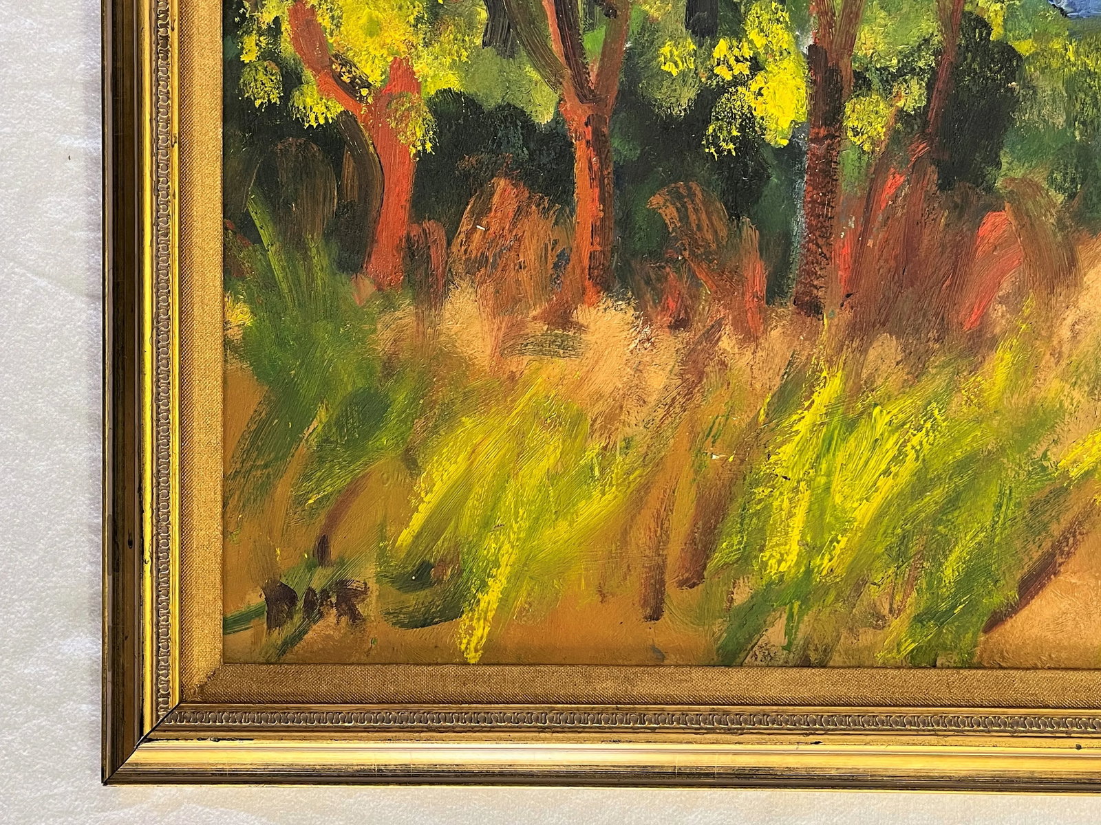 Signed Original Oil on Hardboard by Hungarian Artist, Ferenc Door (1918-2015) Titled 'Early Fall' - 5