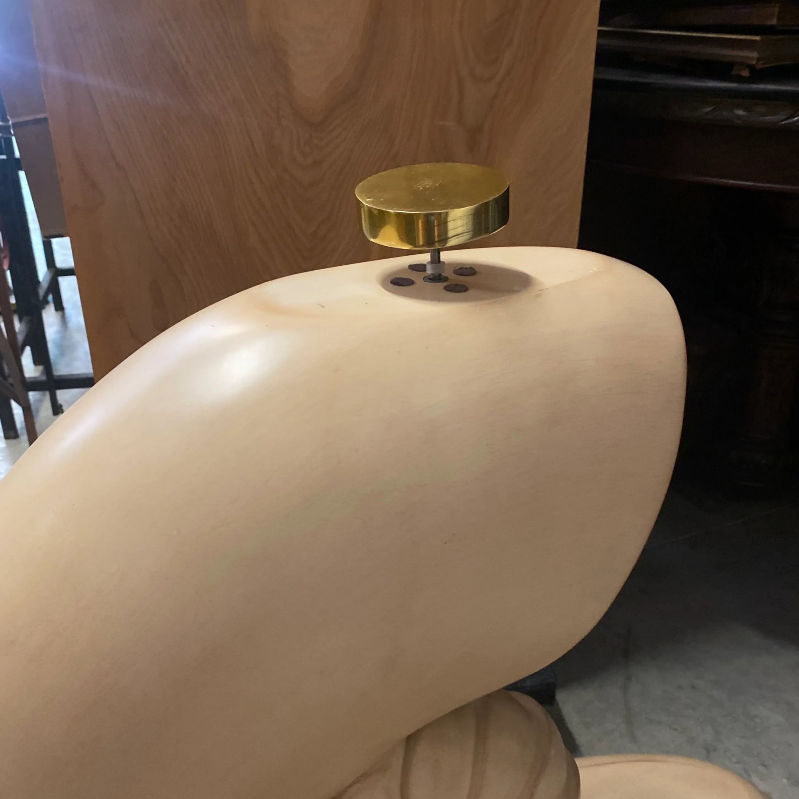 1970s Vintage Nautilus Console Table Base - 8