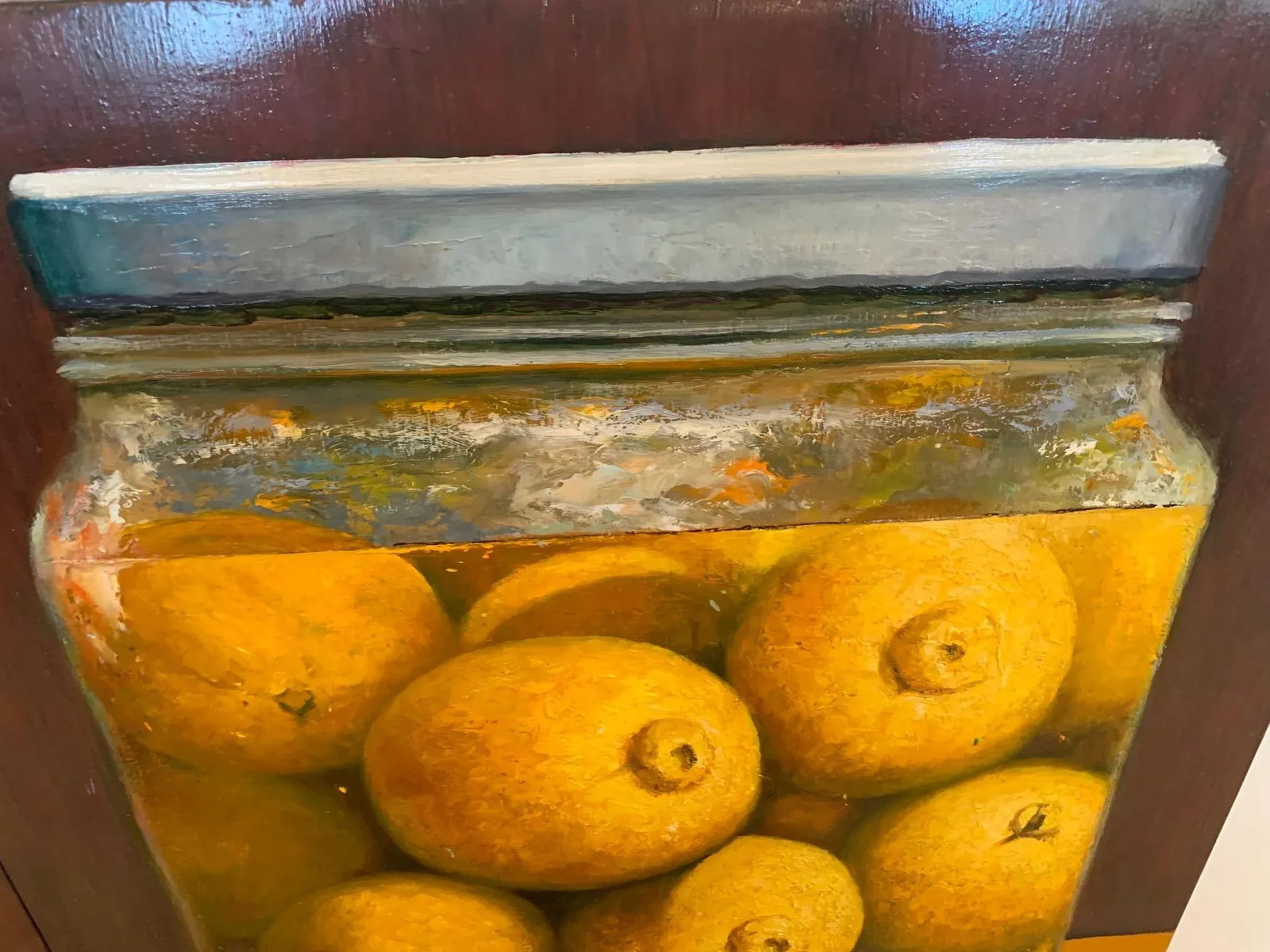 Large Original Oil on Board Still Life Painting - 5