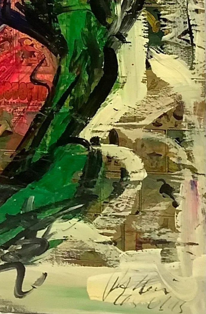 Peter Keil Abstract Painting on Canvas - 4