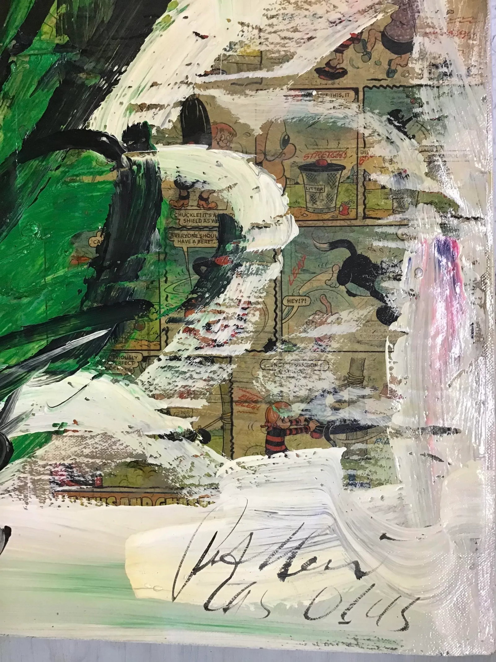 Peter Keil Abstract Painting on Canvas - 7