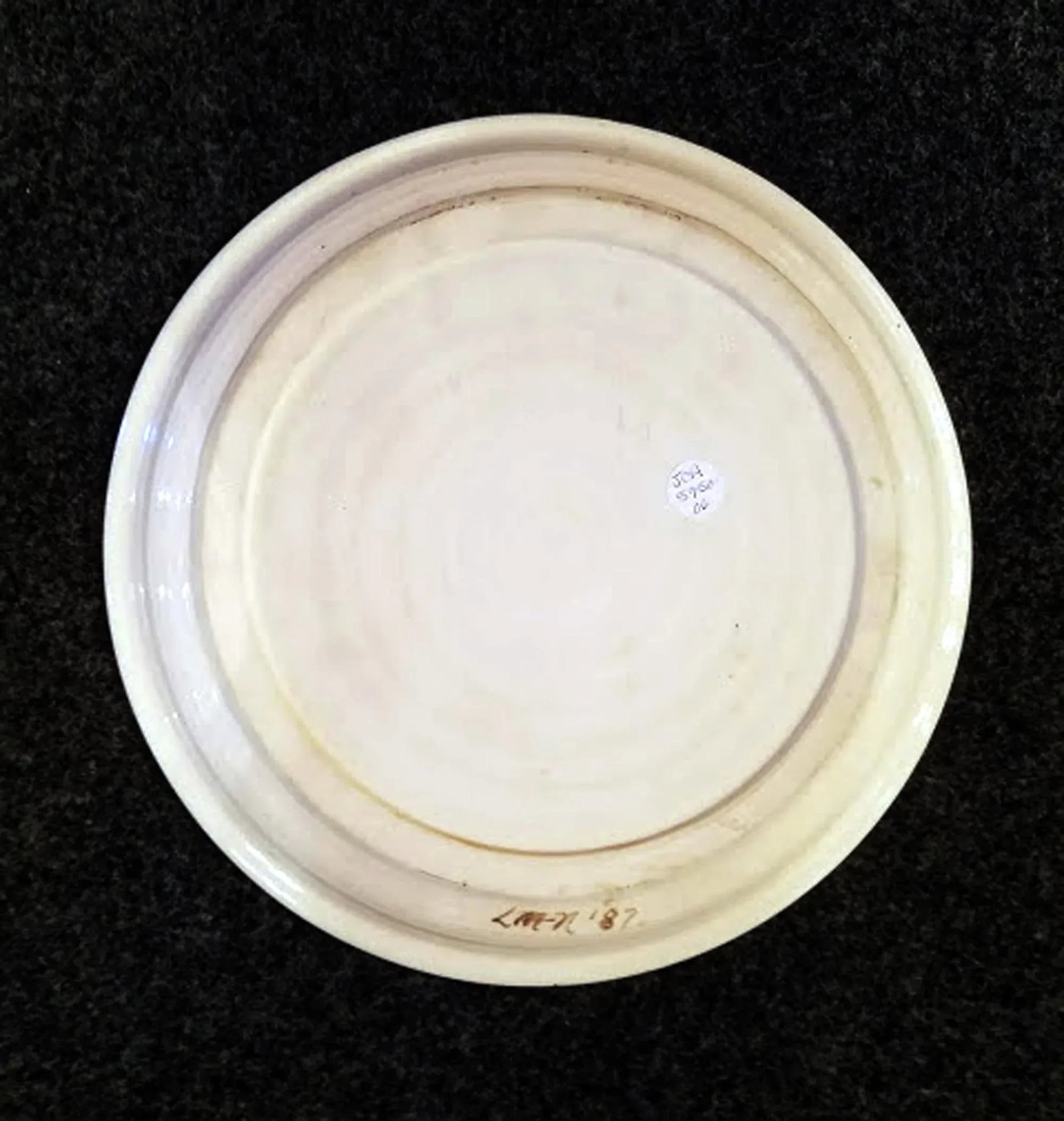 Carole Moses Harman Ceramic Dish Painted With a Fish-An Arctic Char - 3