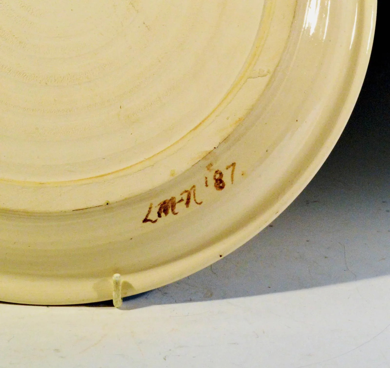 Carole Moses Harman Ceramic Dish Painted With a Fish-An Arctic Char - 4
