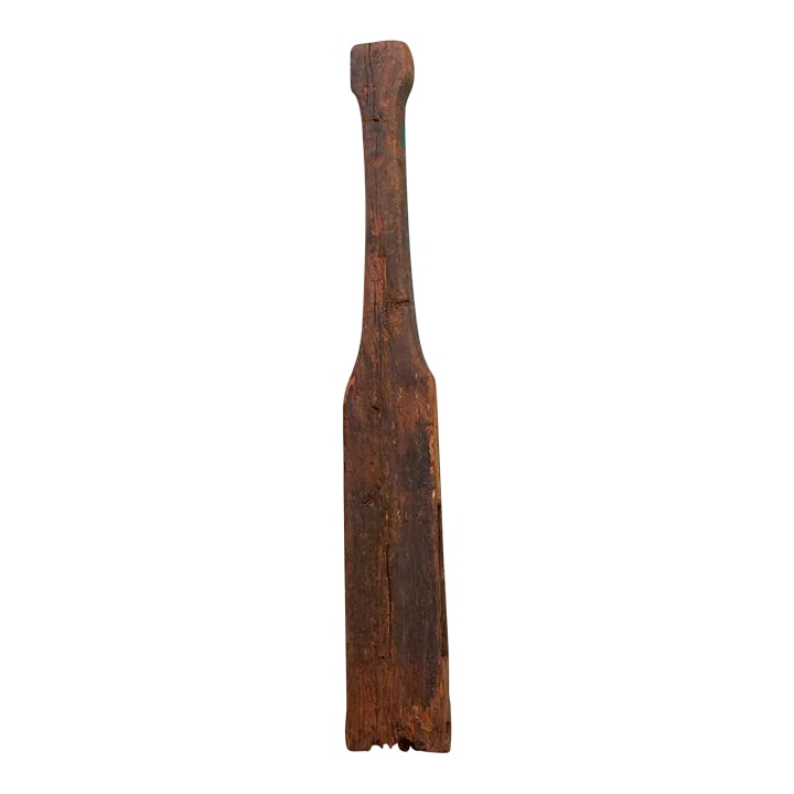 Ancient Thick Wood Loom Post (1 of 7)