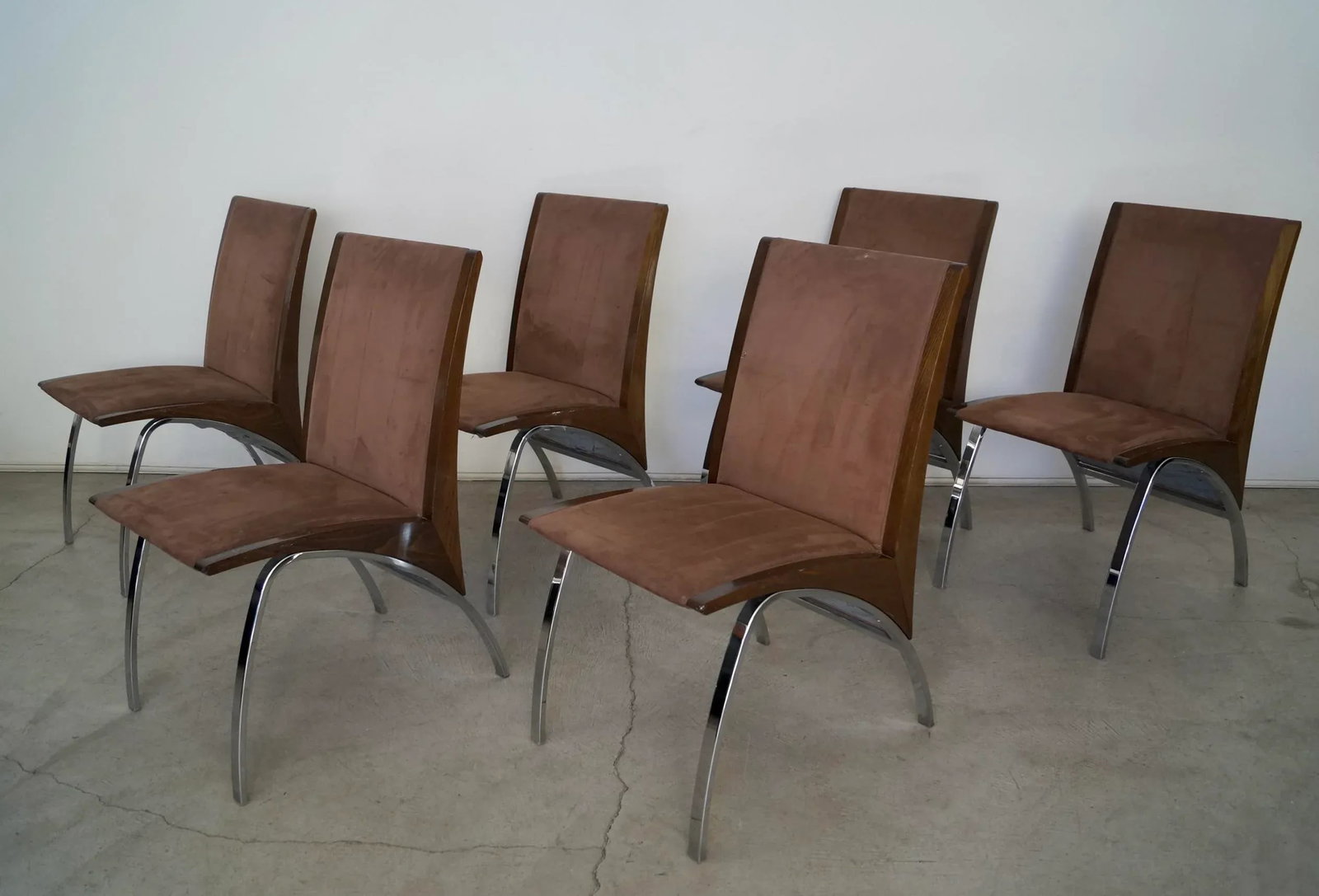 Postmodern Italian Pietro Costantini Dining Chairs - Set of 6 - 2