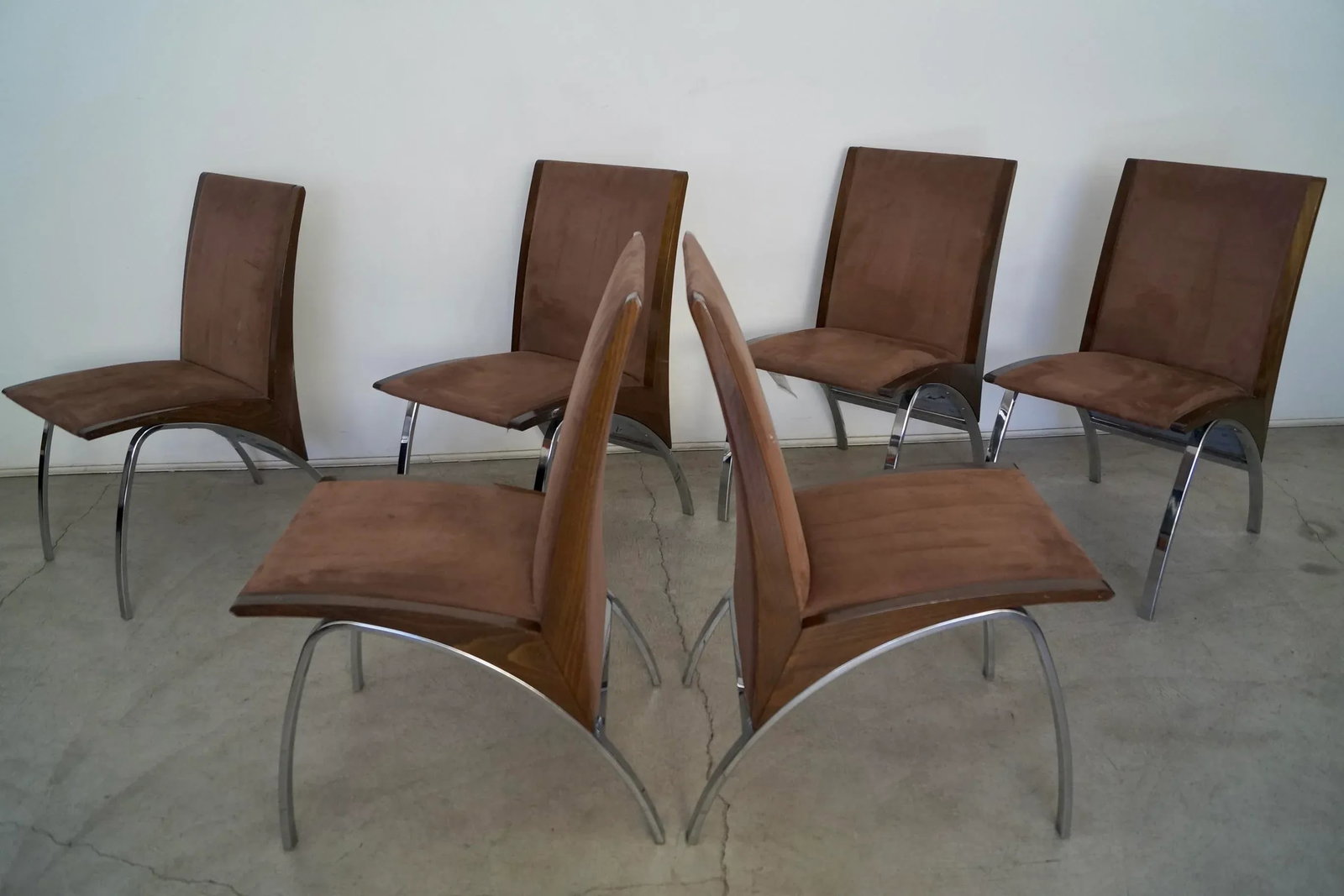 Postmodern Italian Pietro Costantini Dining Chairs - Set of 6 - 7