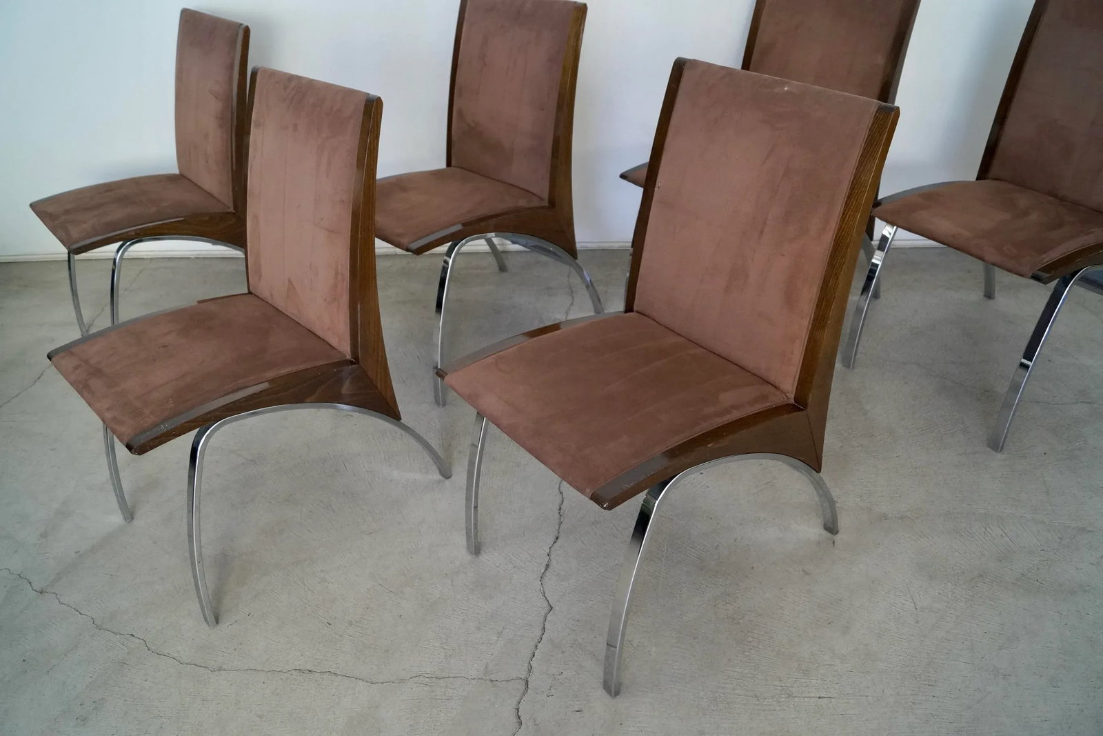 Postmodern Italian Pietro Costantini Dining Chairs - Set of 6 - 8
