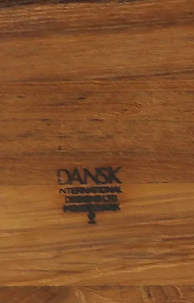 Mid Century Dansk Staved Teak Salad Bowl by Quistgaard Made in Denmark - 2