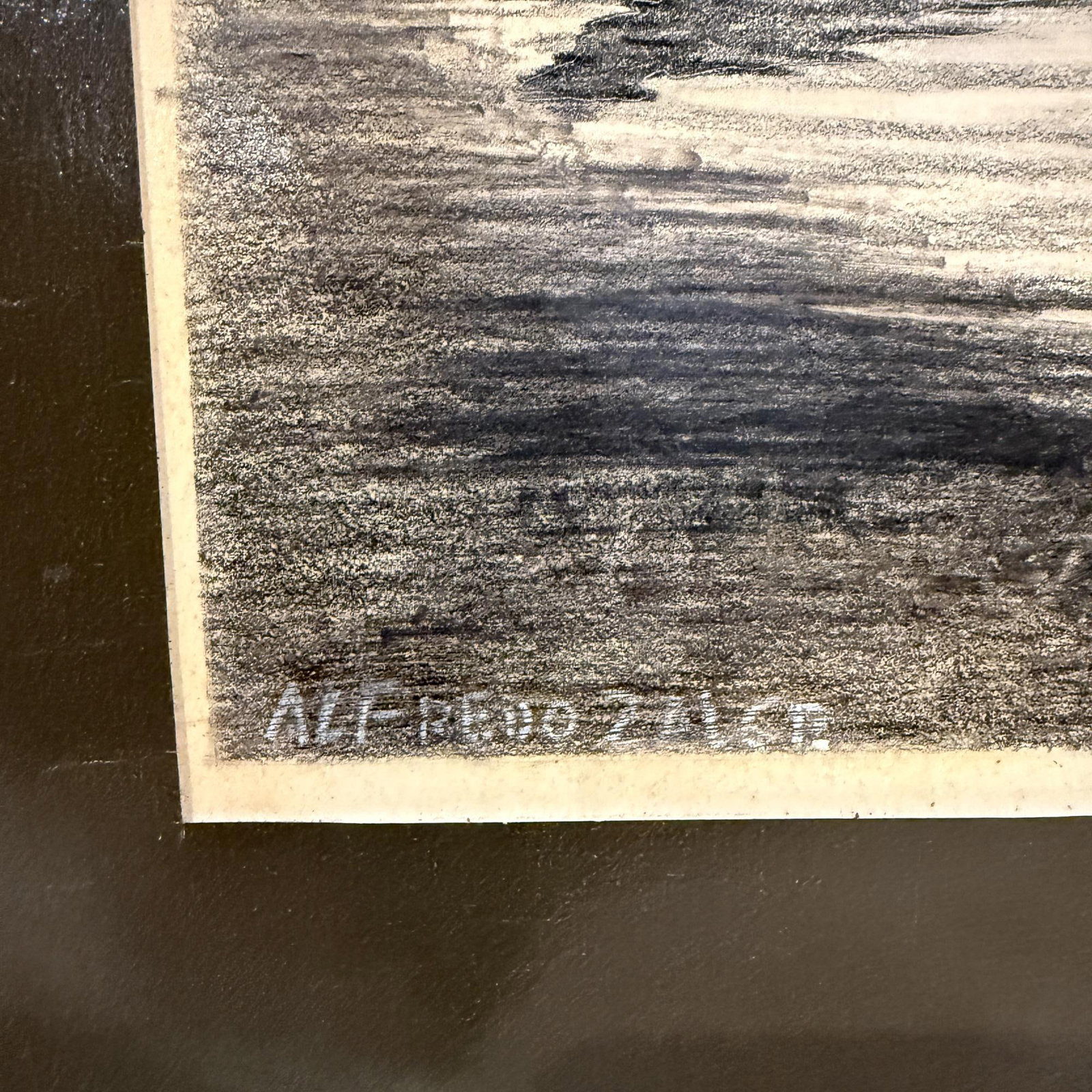 1940s Art by Alfredo Zalce Original Pencil on Paper Fisherman Artwork Mexico - 12