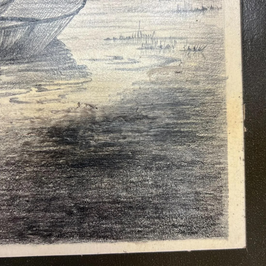 1940s Art by Alfredo Zalce Original Pencil on Paper Fisherman Artwork Mexico - 6