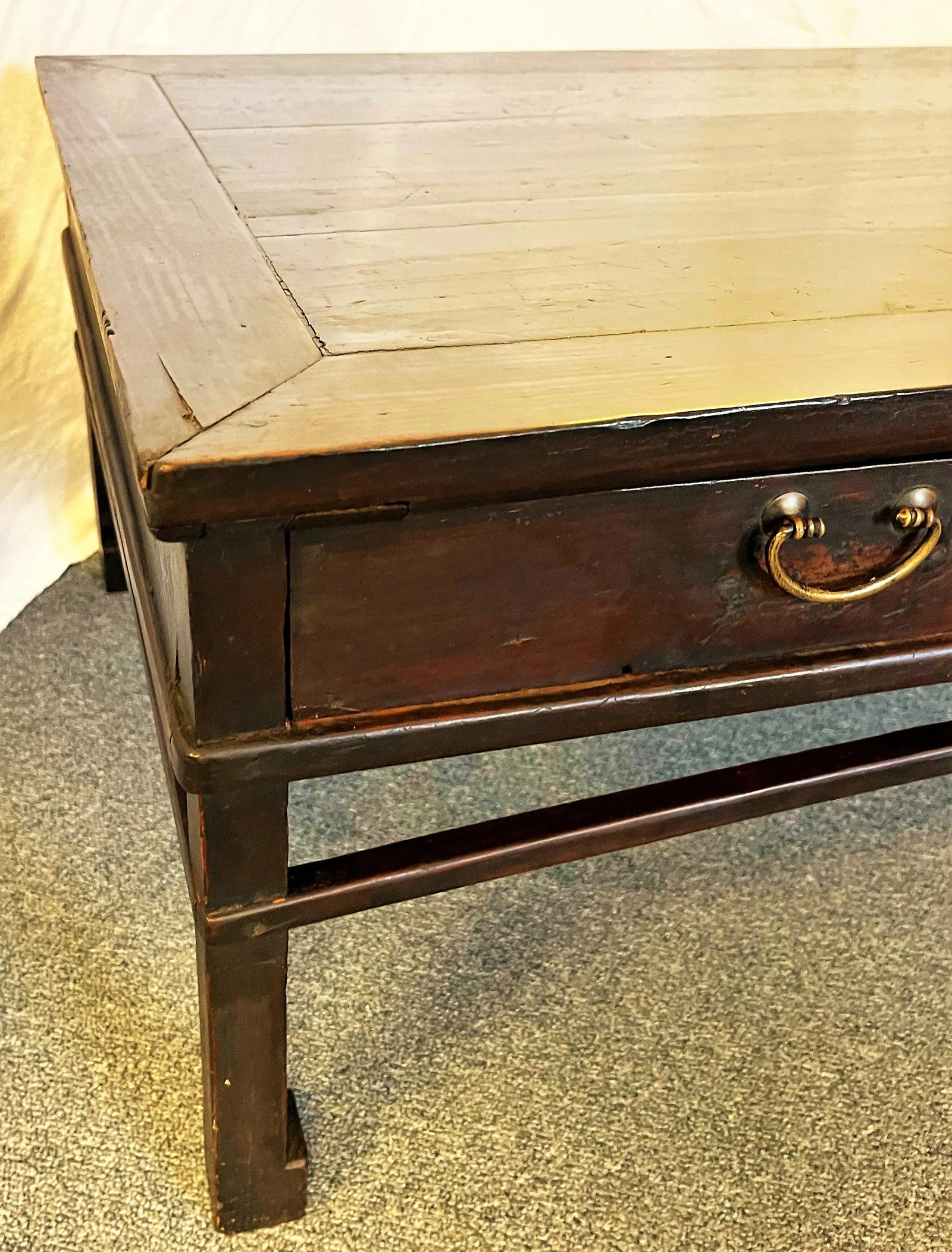 19th Century Chinese Low Kang Tea Table With Drawers - 5
