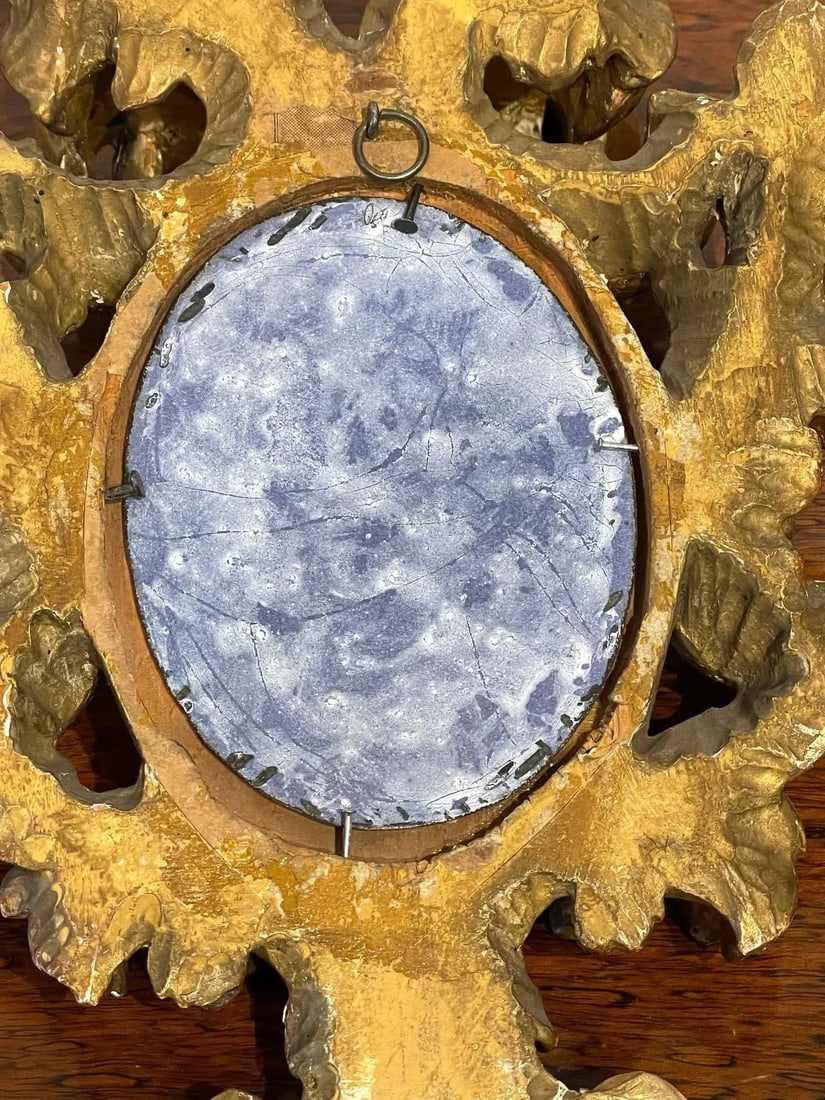 Late 19th Century Giltwood Framed Limoges Enamel after FranâˆšÃŸois Boucher - 9