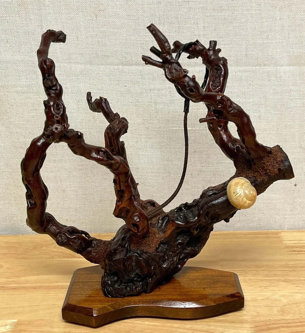 1960s French Modern Natural Grapevine "šÃ„Ã²Coral"šÃ„Ã - 13