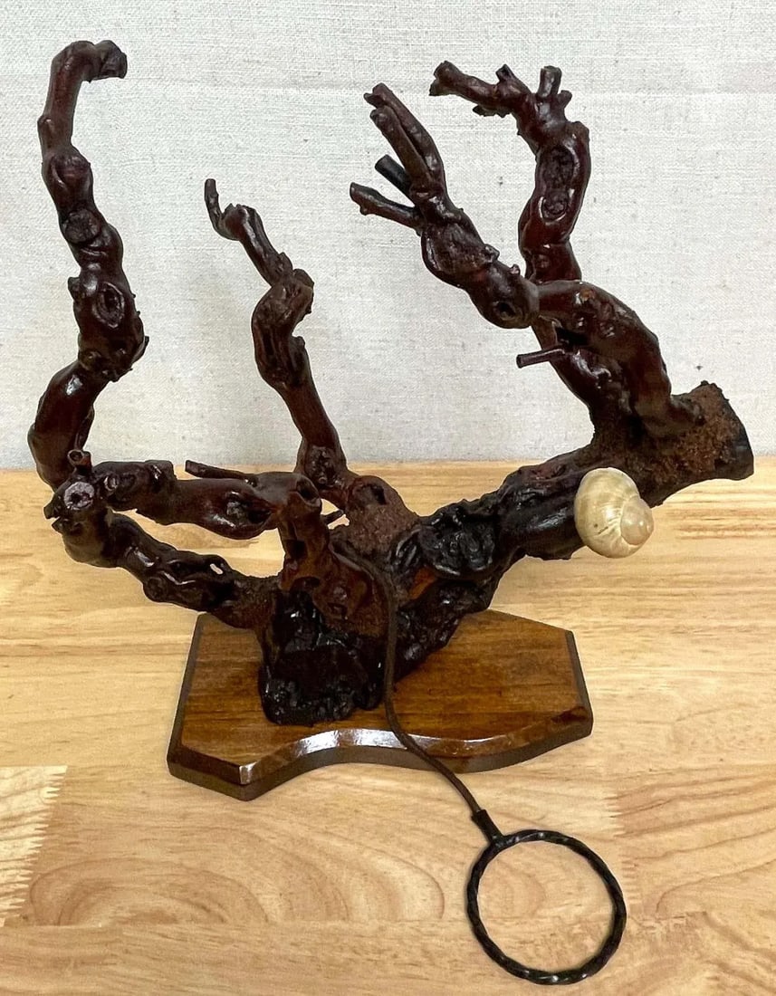 1960s French Modern Natural Grapevine "šÃ„Ã²Coral"šÃ„Ã - 3
