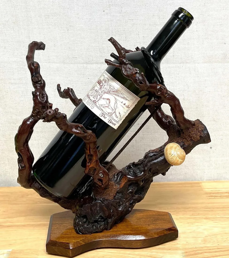 1960s French Modern Natural Grapevine "šÃ„Ã²Coral"šÃ„Ã - 7