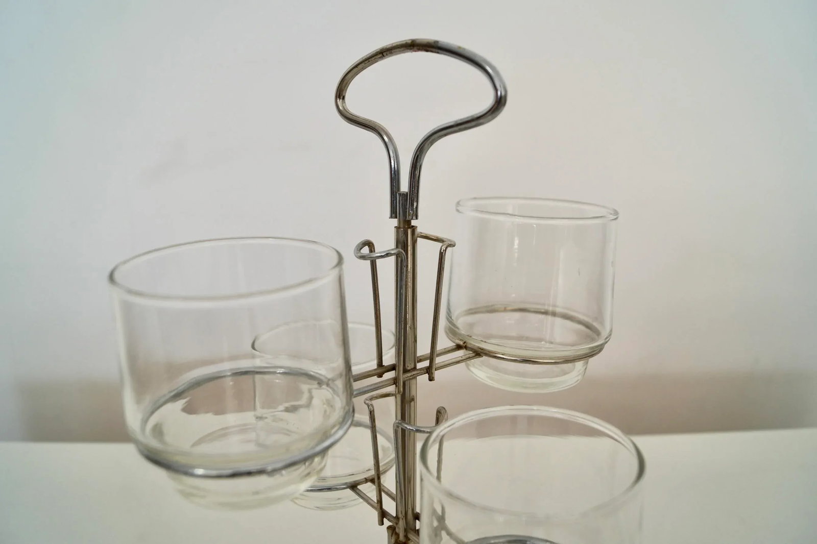 1950's Mid-Century Modern Barware Caddy Set - 7