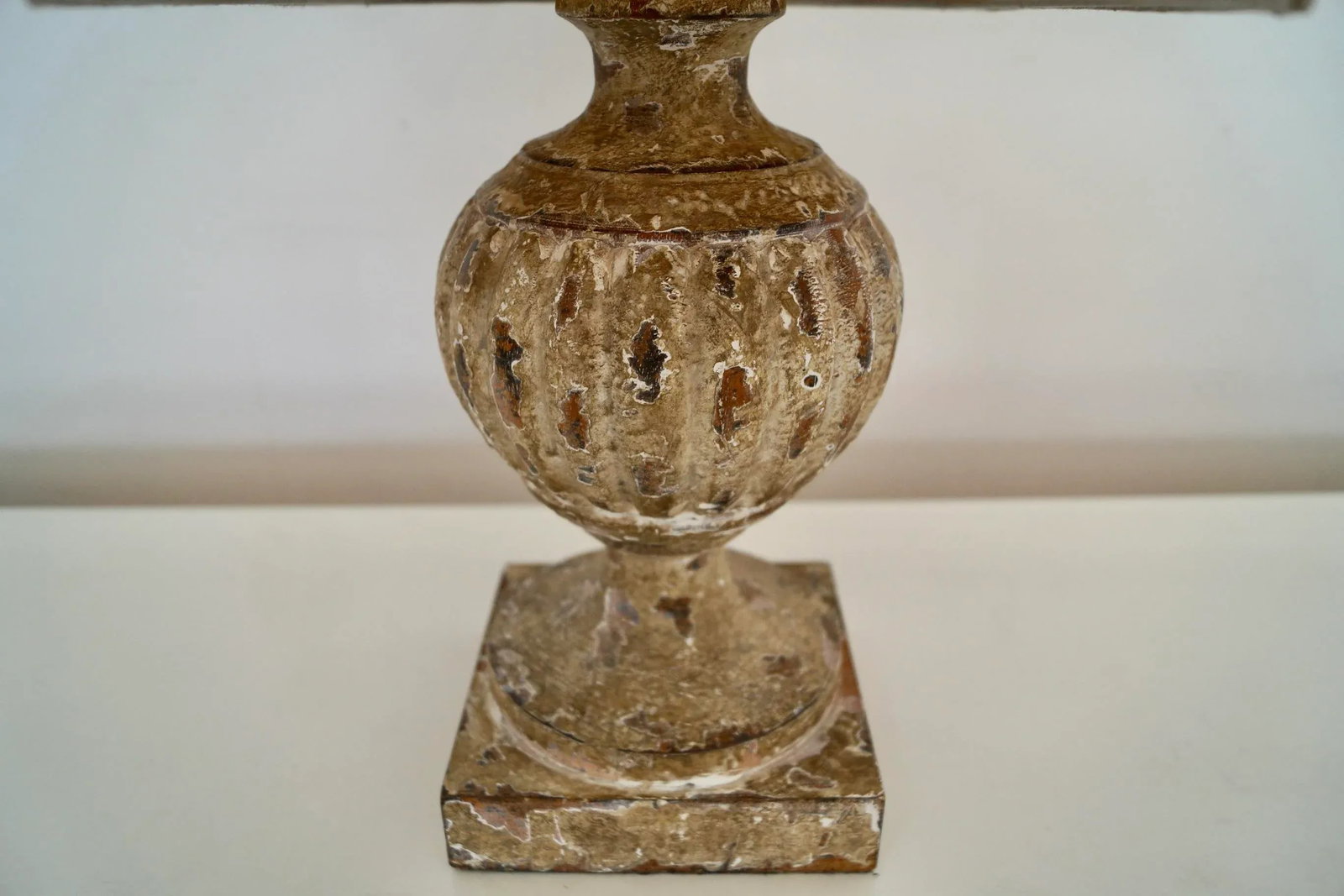 Aidan Gray Distressed Old World Table Lamp - 6