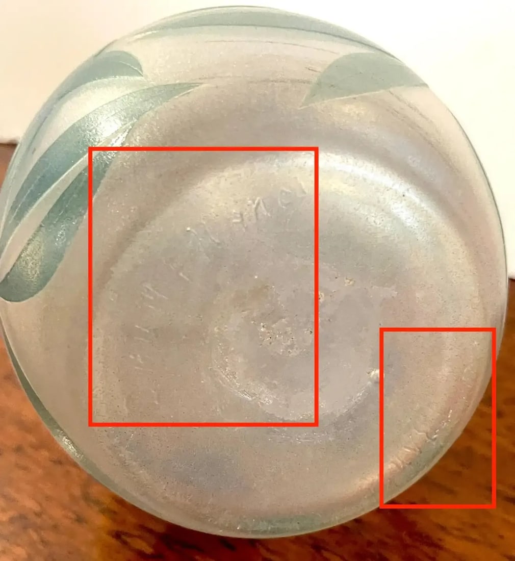 Mid 20th Century French Modern Floral Cameo Glass Vase, Signed Daum+Nancy France - 11