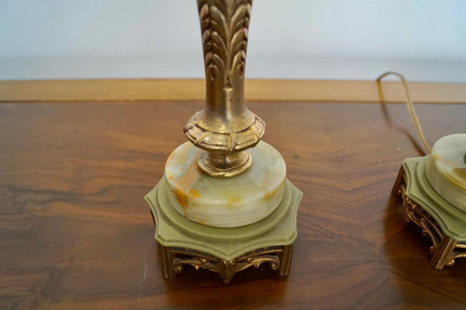1940's Hollywood Regency Table Lamps - a Pair - 6