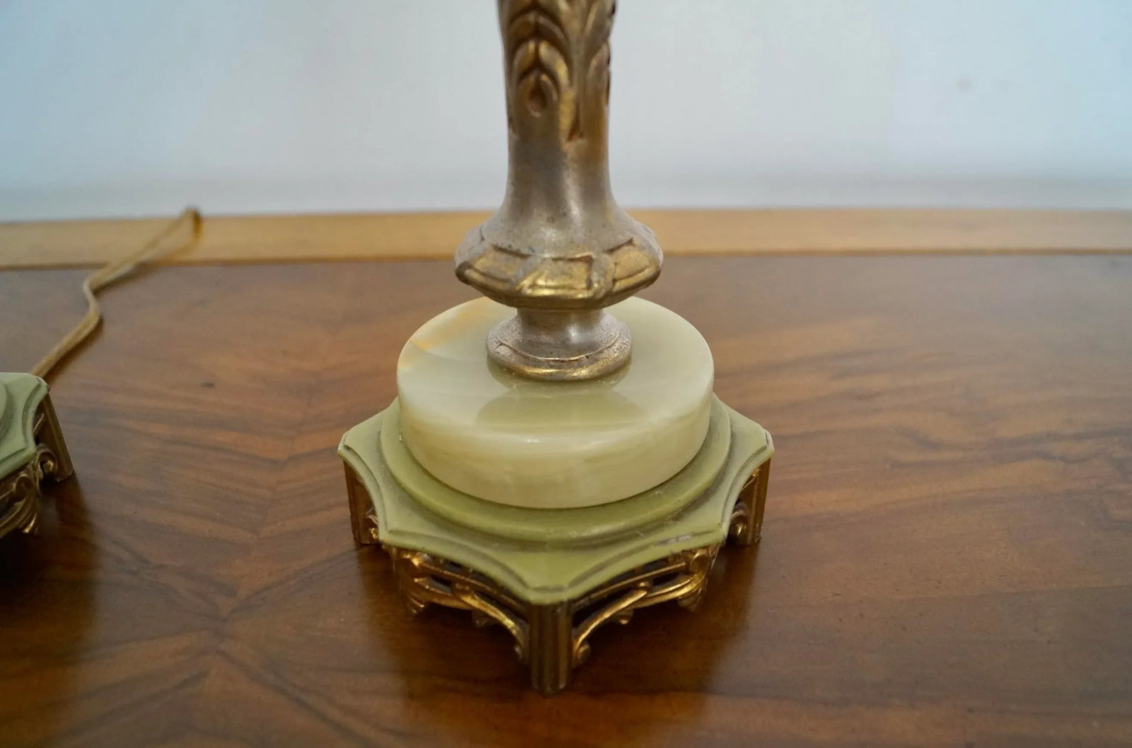 1940's Hollywood Regency Table Lamps - a Pair - 7