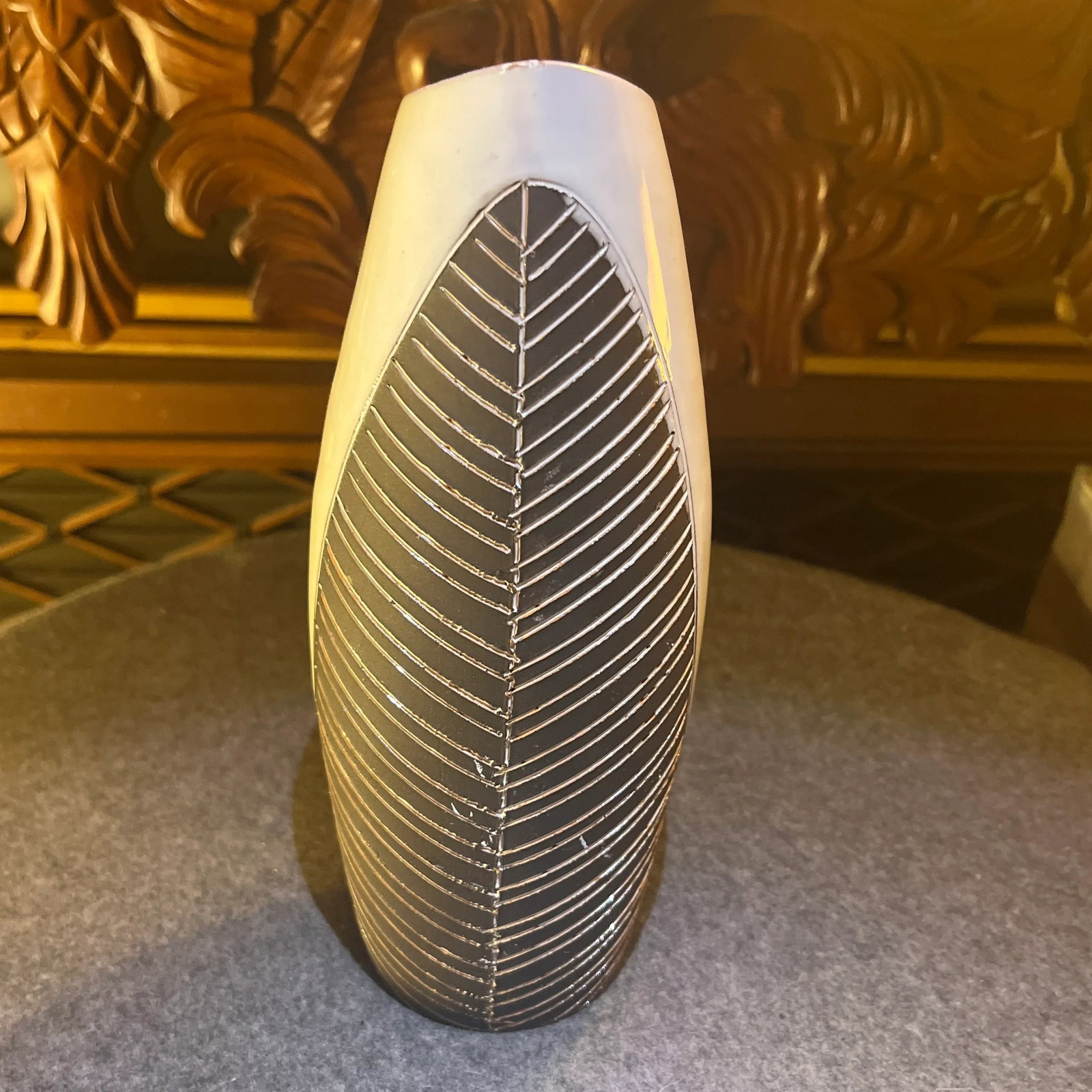 Vintage Scandinavian Ceramic Vase - 2