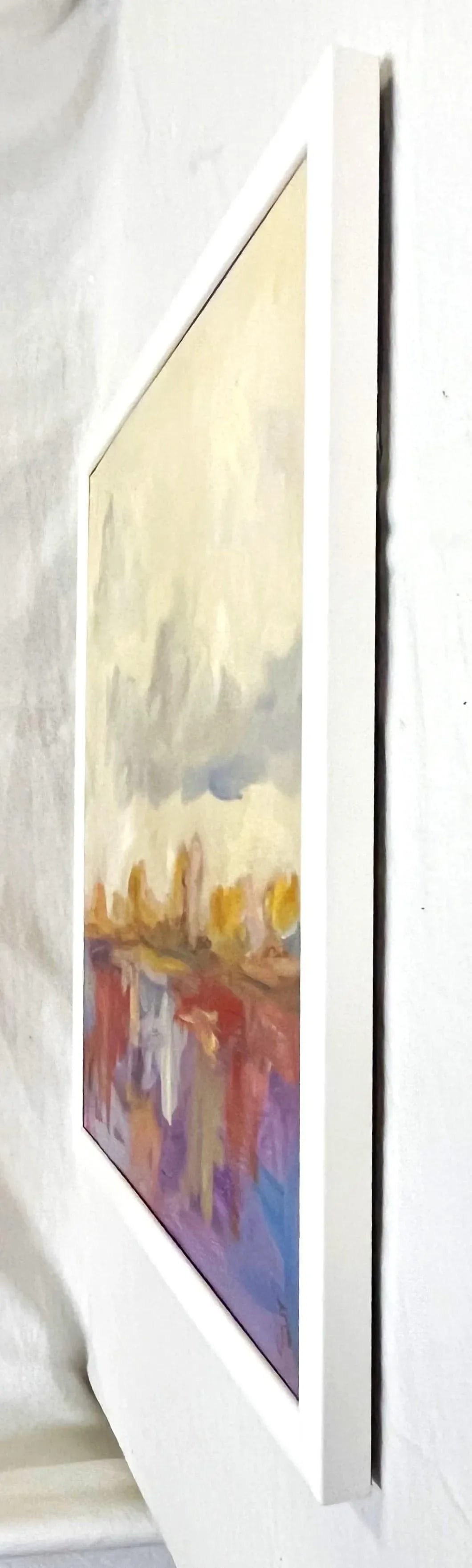 Jefro Original Signed Painting on Canvas, Untitled Landscape - 10