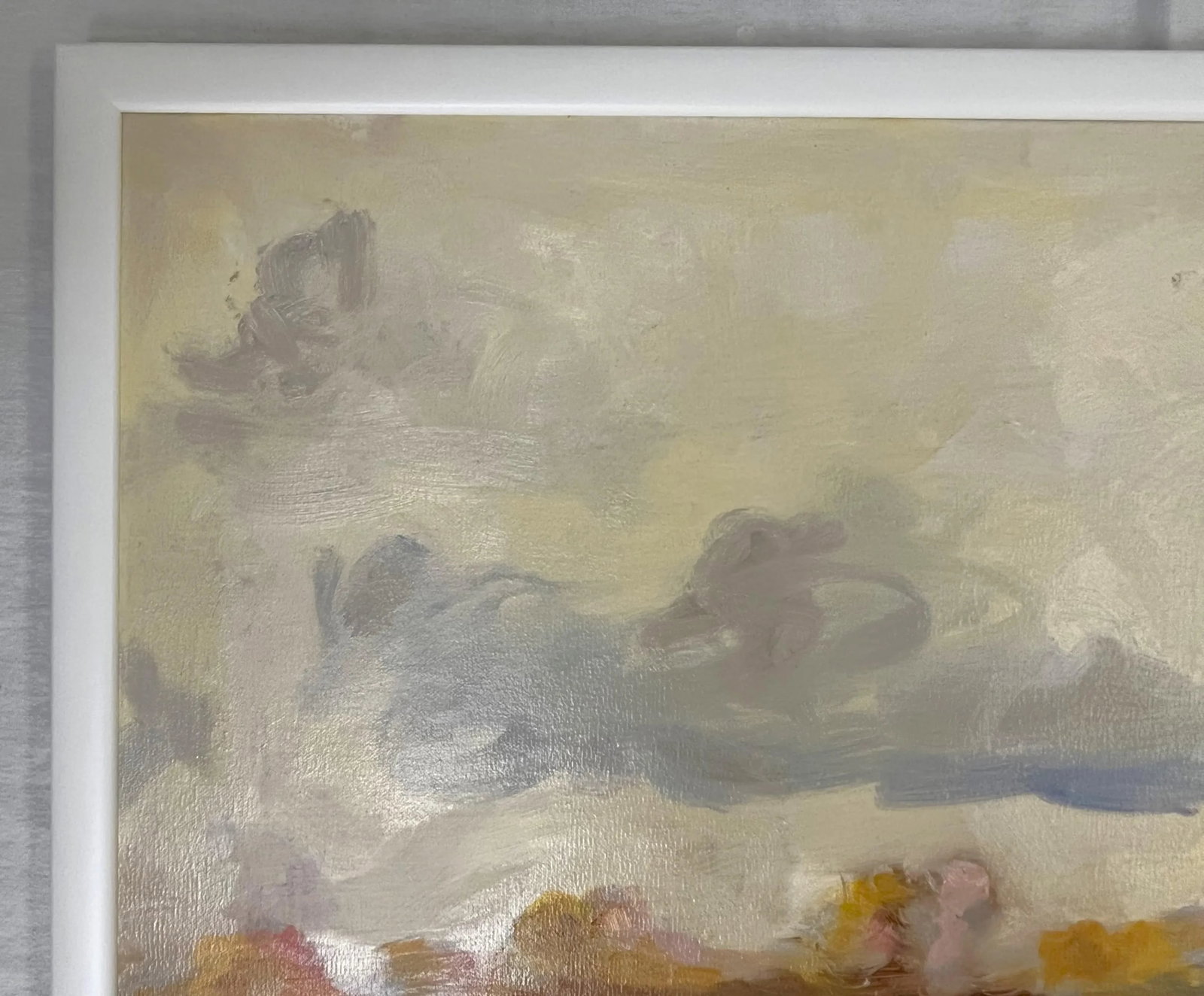 Jefro Original Signed Painting on Canvas, Untitled Landscape - 3