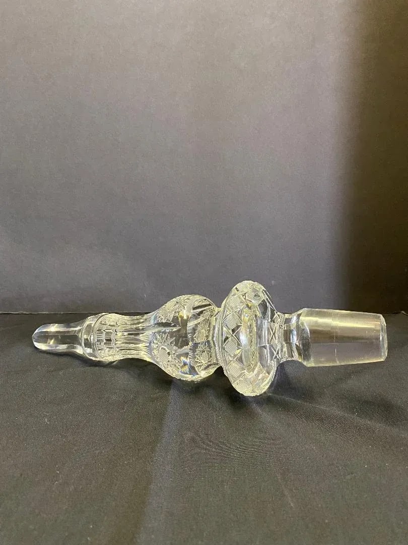 Bohemian Cut Crystal Decanter - 6