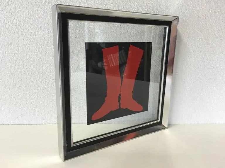 1960s Jim Dine "Two Boots" Silkscreen, 1968 - 2
