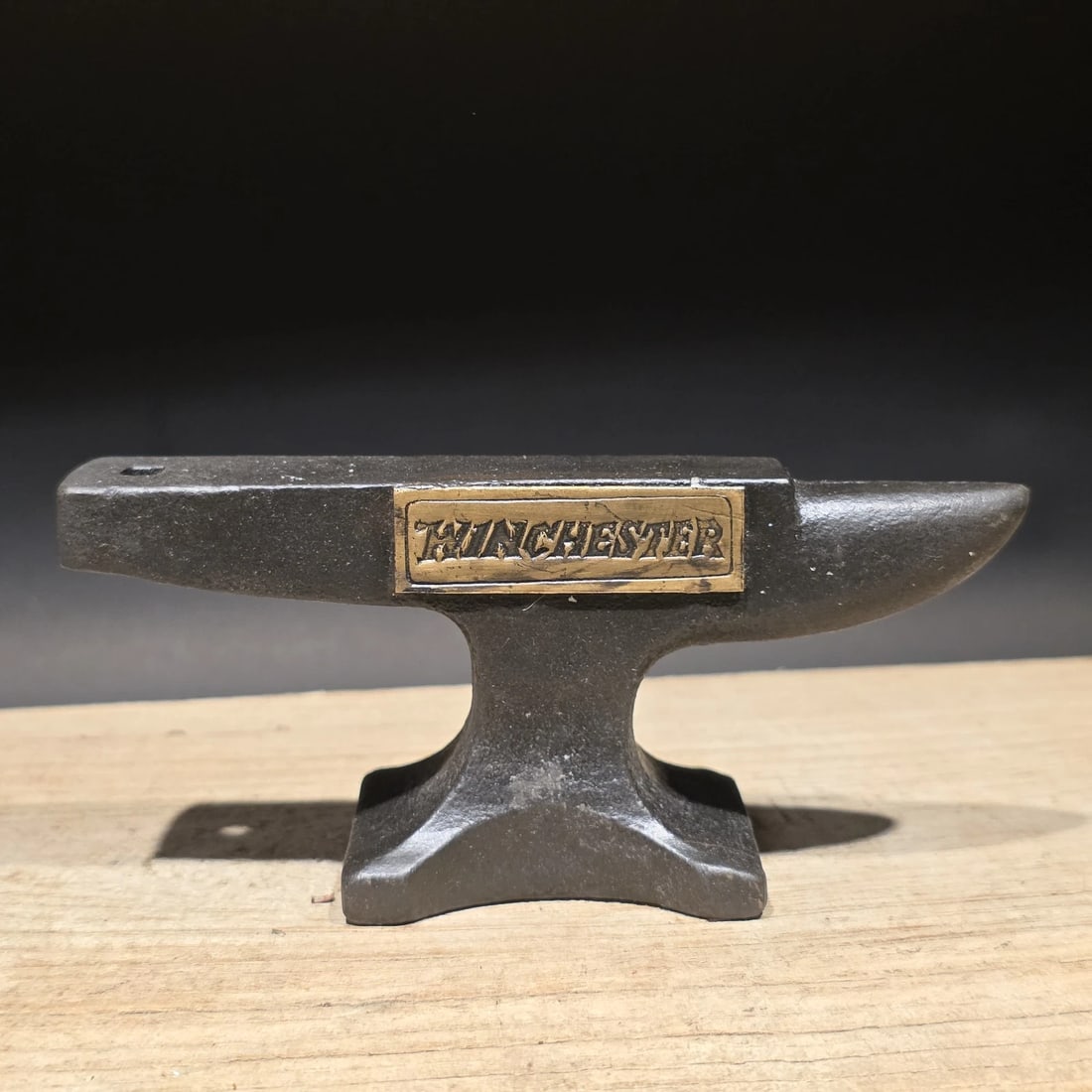 Cast Iron "Winchester" Miniature Anvil - 6