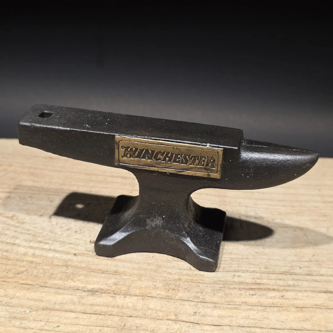 Cast Iron "Winchester" Miniature Anvil - 7