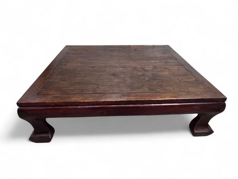 Antique Shanxi Province Elm Oversized Coffee Table - 7