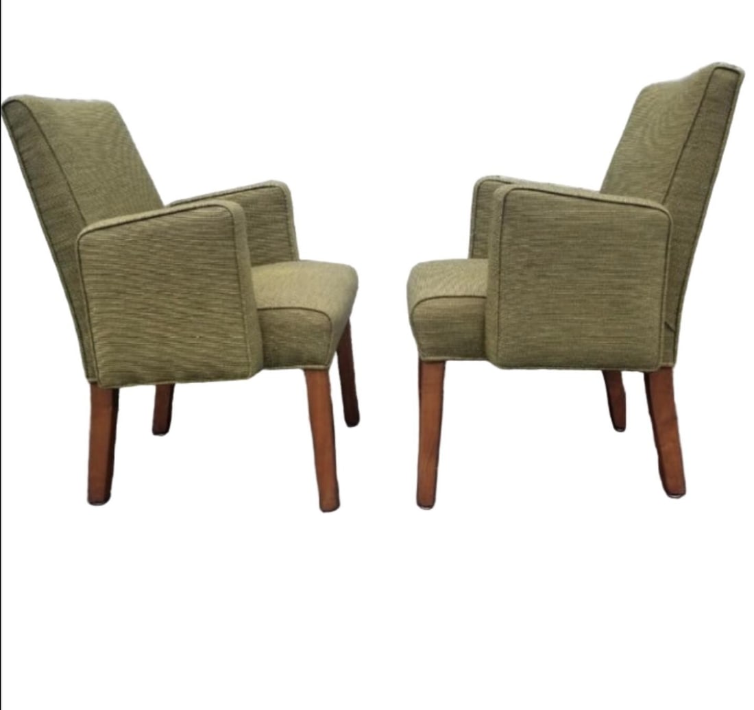 Mid Century Modern Armchairs by Milwaukee Chair Company - Pair - 3