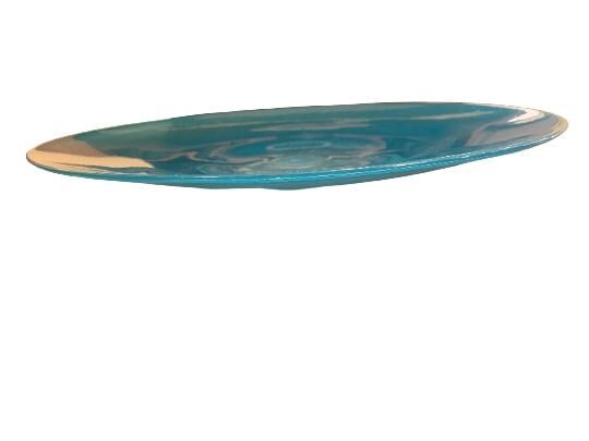 Henry Dean Art Glass Charger Signer Plate - 2