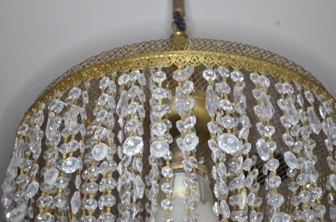 Vintage Austrian Crystal Chandelier - 2