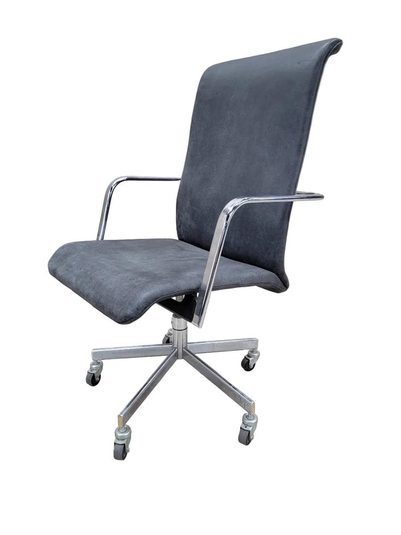MCM Herman Miller Swivel Office Chair Newly Reupholstered - 7