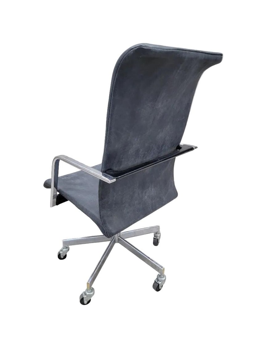 MCM Herman Miller Swivel Office Chair Newly Reupholstered - 9
