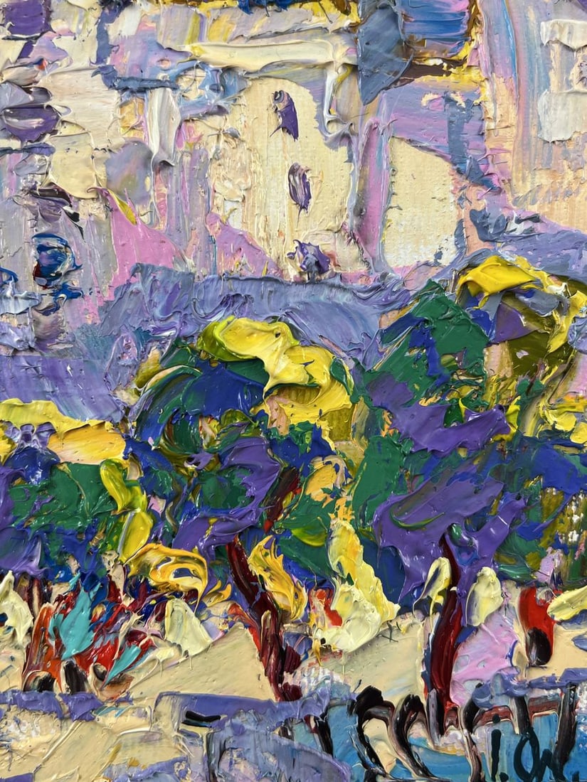 Oil painting Morning in the City Oleksiy Ivanyuk - 10