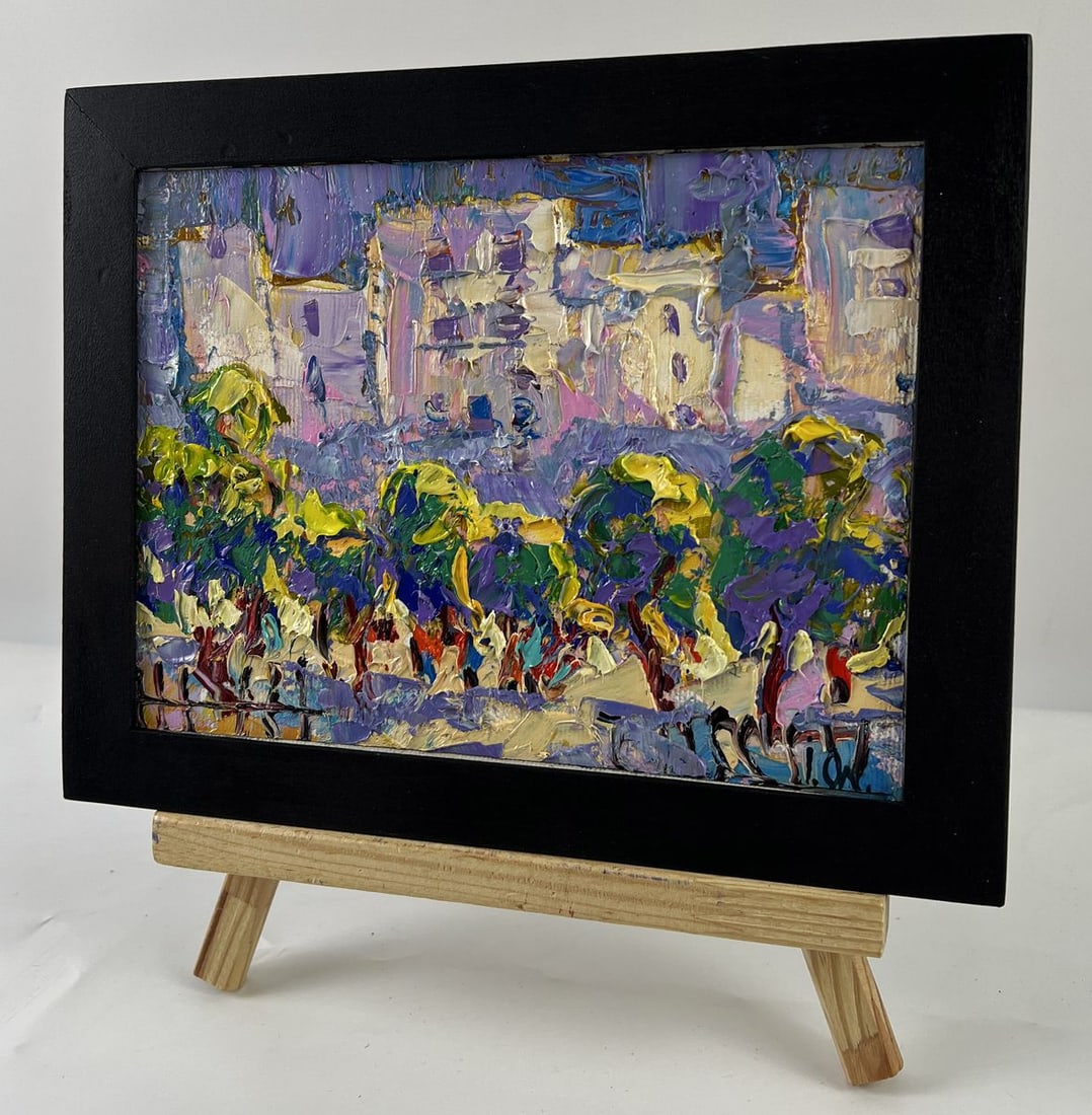 Oil painting Morning in the City Oleksiy Ivanyuk - 2