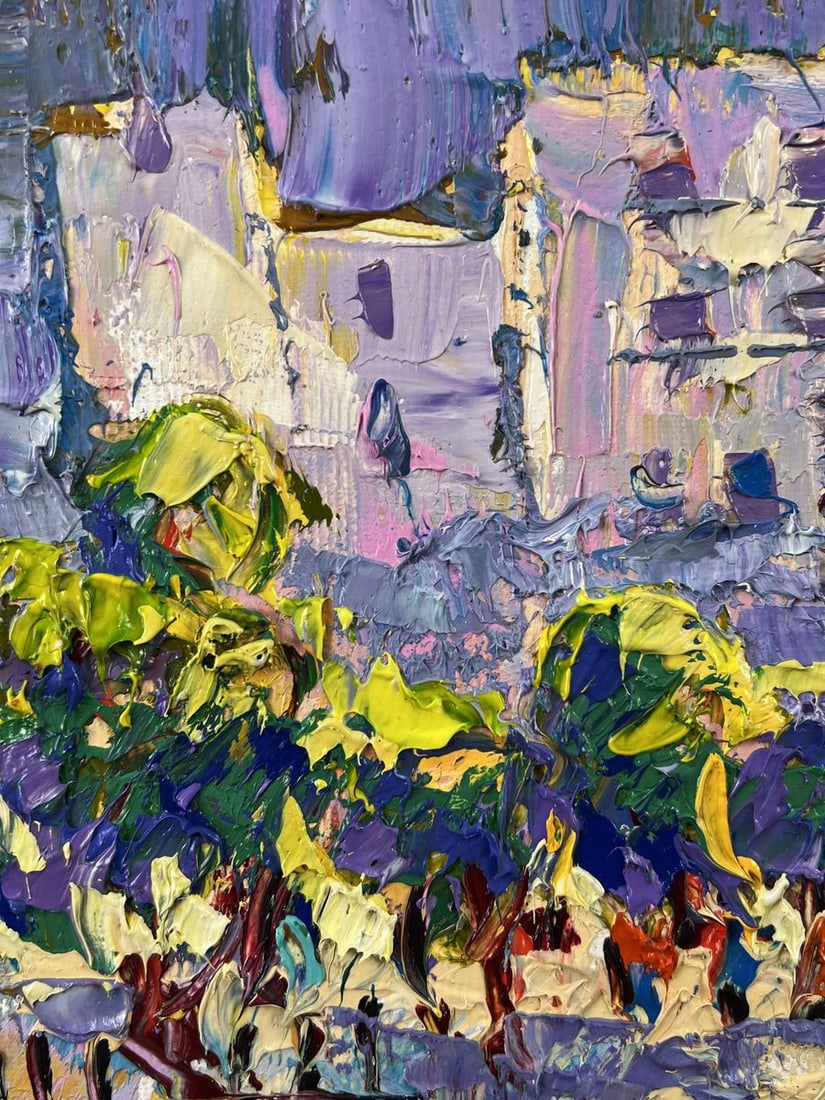Oil painting Morning in the City Oleksiy Ivanyuk - 4