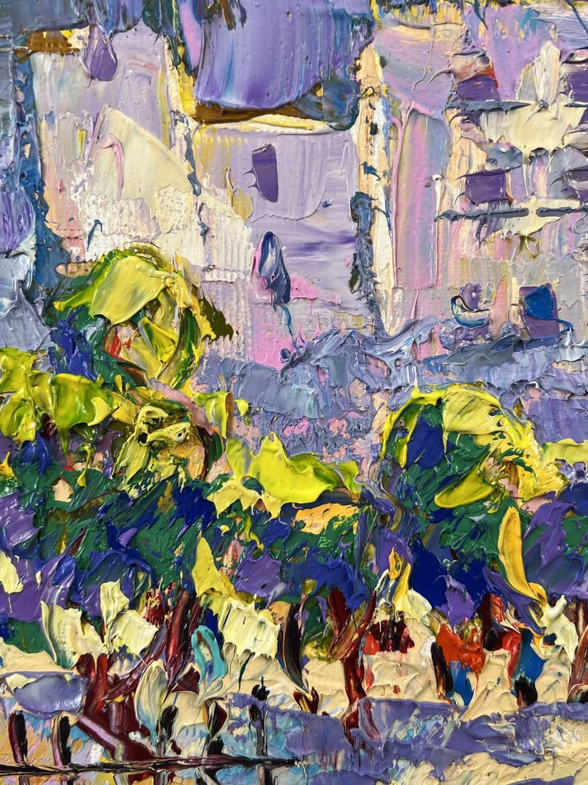 Oil painting Morning in the City Oleksiy Ivanyuk - 5