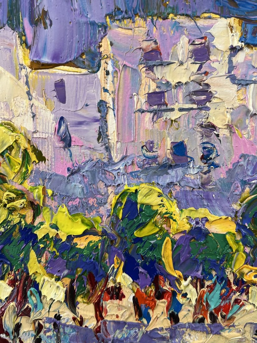 Oil painting Morning in the City Oleksiy Ivanyuk - 6