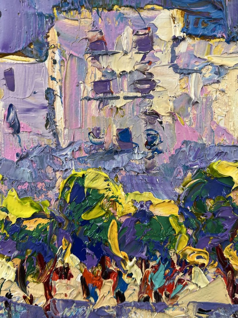 Oil painting Morning in the City Oleksiy Ivanyuk - 7