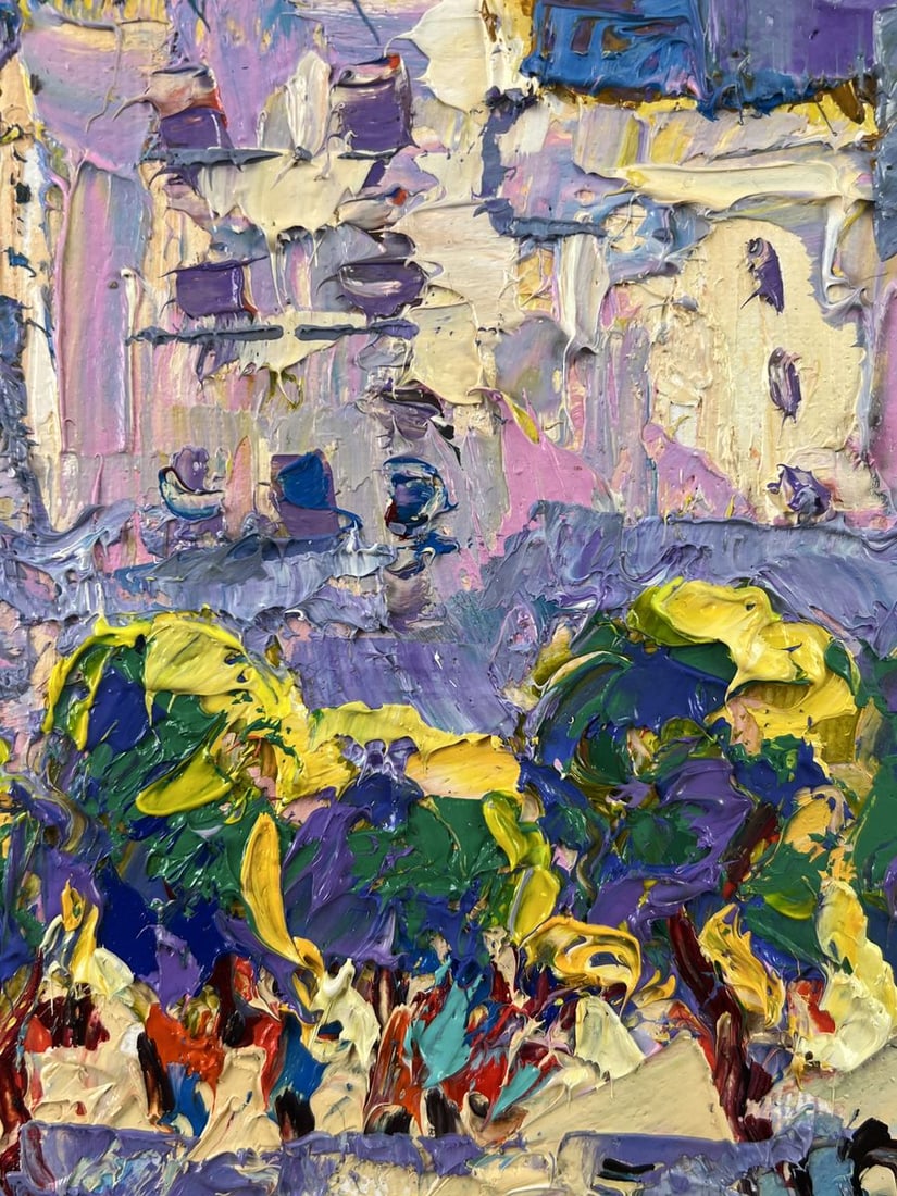 Oil painting Morning in the City Oleksiy Ivanyuk - 8