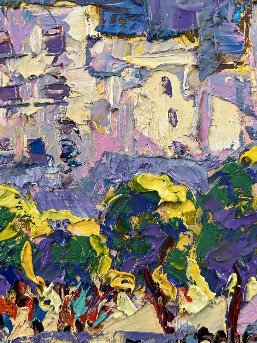 Oil painting Morning in the City Oleksiy Ivanyuk - 9