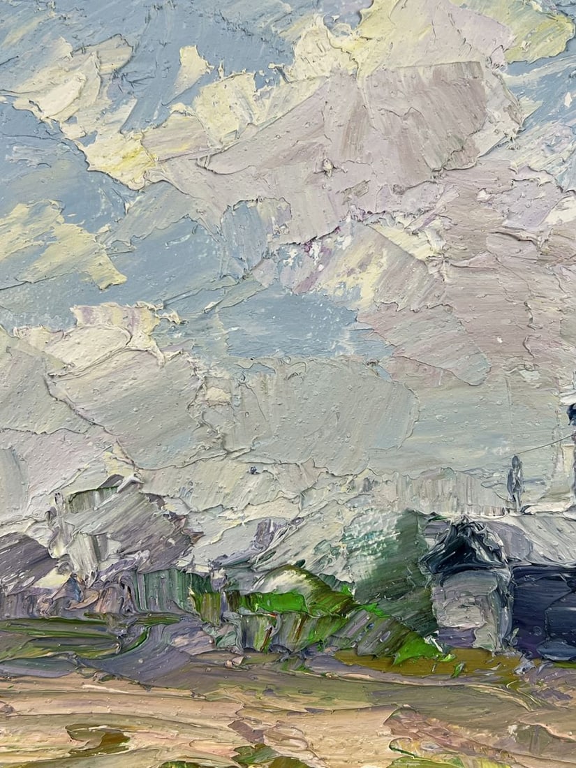 Oil painting Countryside in Summer Boris Serdyuk - 4