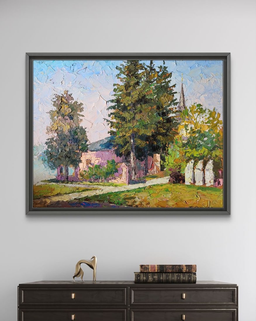 Oil painting Entrance to the Beautiful City Boris Serdyuk - 3
