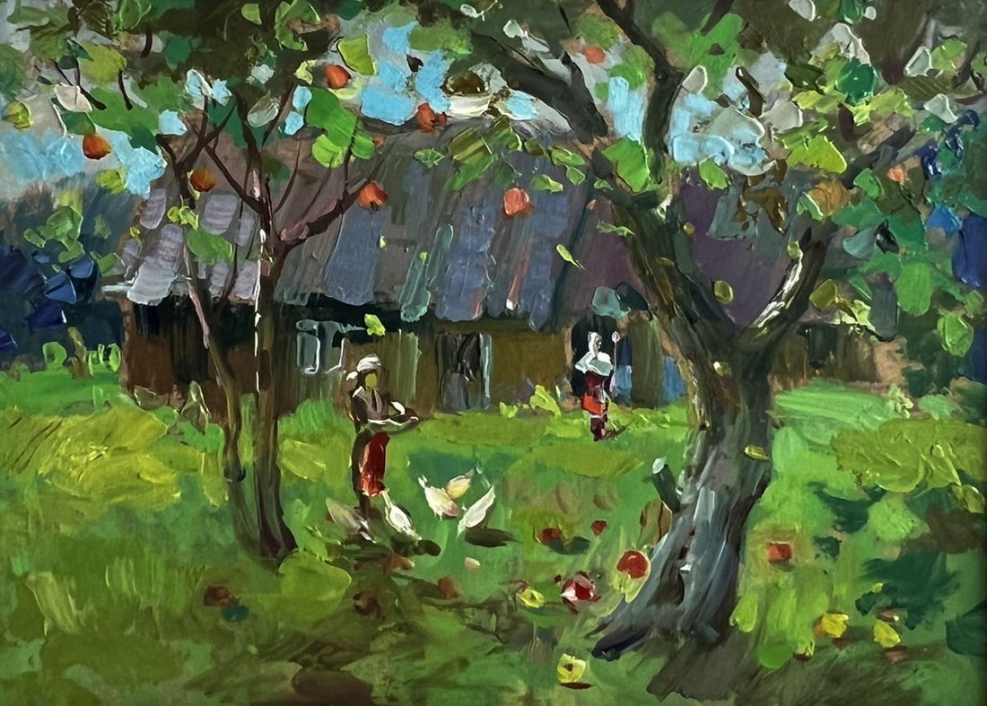 Oil painting Countryside walk Yuriy Suprunchuk - 3