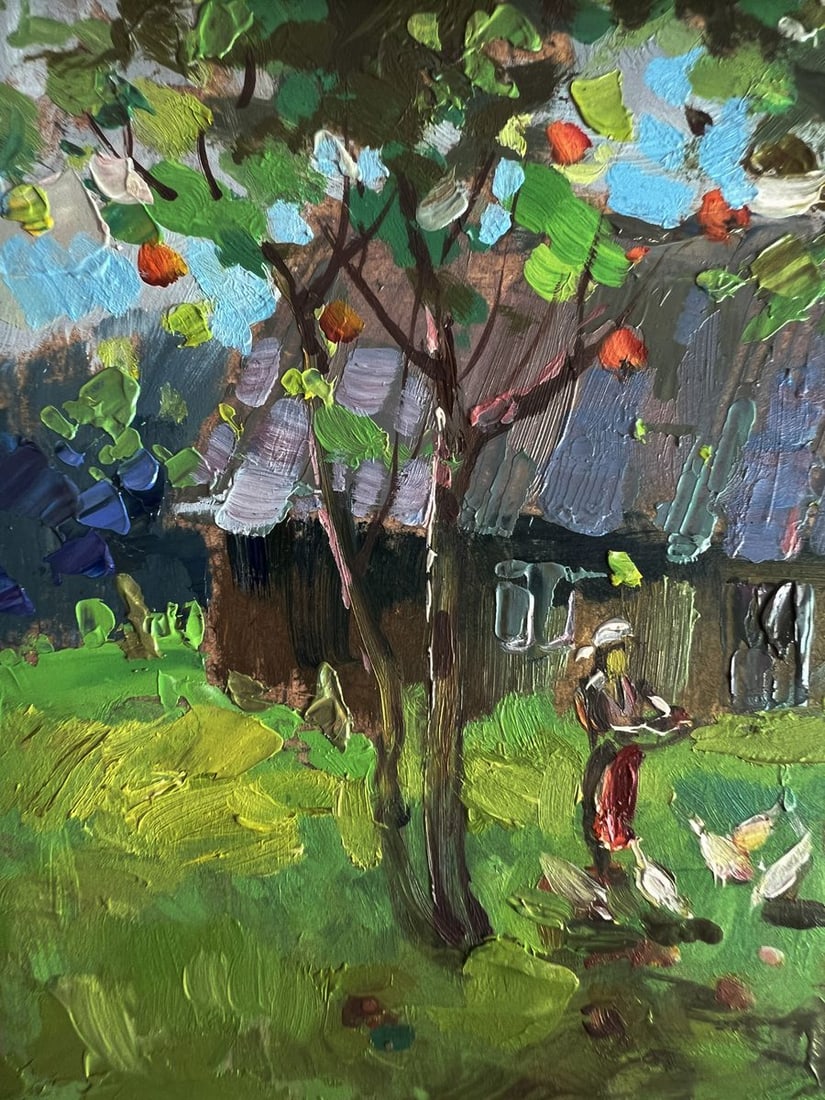 Oil painting Countryside walk Yuriy Suprunchuk - 4